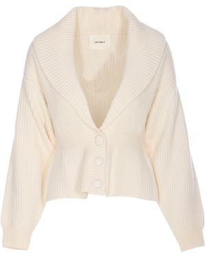 Lisa Yang Alessandra Cardigan Jacket - Natural