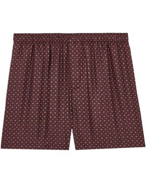 Saint Laurent Shorts - Purple