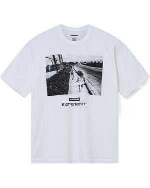 Neighborhood X Osamu Nagahama Photograph-Print T-Shirt - White