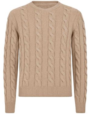 Jacob Cohen Long-Sleeved Crewneck Jumper - Natural