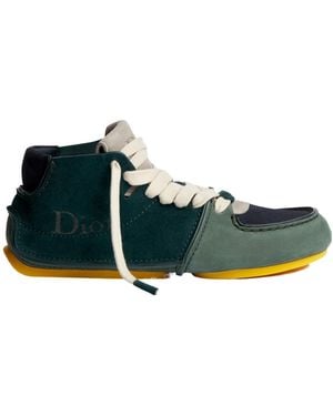 Dior Roadie Lace-Up Boot - Green