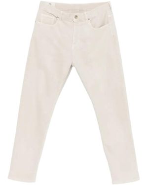 Eleventy Tapered Leg Jeans - Natural