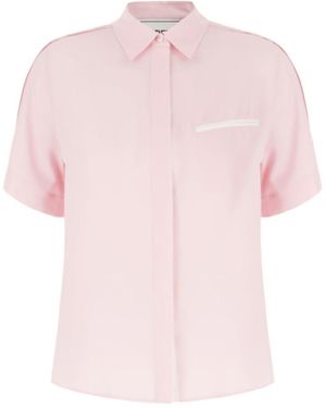 Iceberg Pocket Piped Top - Pink