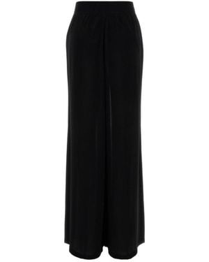 Alaïa Alaïa Wide Leg Trousers - Black