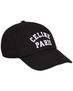 Celine Richelieu Cap - Black