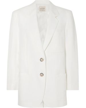 Tod's Single Breasted Blazer - White