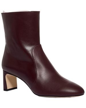 Stuart Weitzman High-Heeled Ankle Boots - Purple