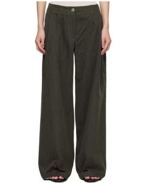 Our Legacy Bridge Chino Belt Loop Casual Pants - Green