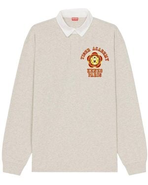 KENZO Tiger Academy' Polo Shirt - White