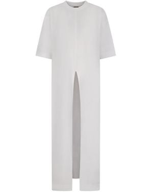 DARKPARK Oversized Splits T-Shirt - White