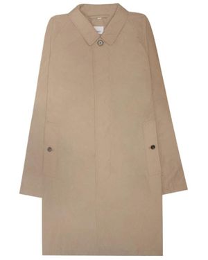 Burberry Long-Sleeved Windbreaker - Natural