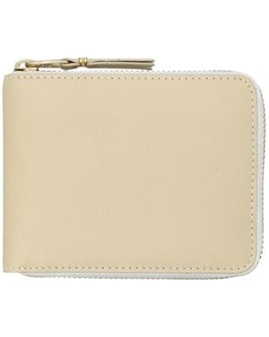 Comme des Garçons Zipper Wallet - Natural