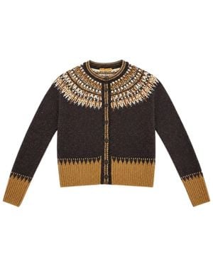 Ermanno Scervino Long-Sleeve Cardigan - Multicolor