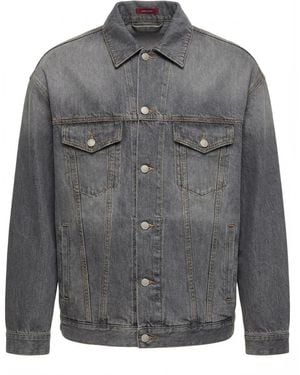 Gucci Cotton Denim Jacket - Gray