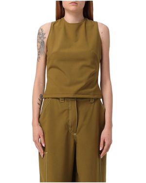 Sunnei Sleeveless Blouse - Green