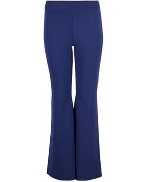 Stella McCartney Flared Knitted Pants - Blue