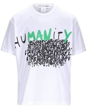 Comme des Garçons Short-Sleeved T-Shirt - White