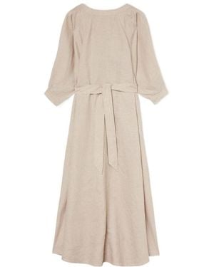 Loro Piana Ruth Linen Maxi Dress - Natural