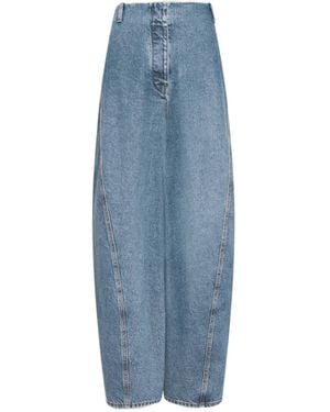 Alaïa Alaïa Denim Cargo Jeans - Blue