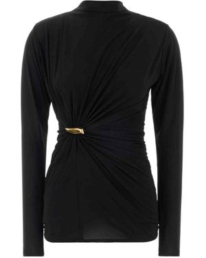 Bottega Veneta Long Sleeve Top - Black