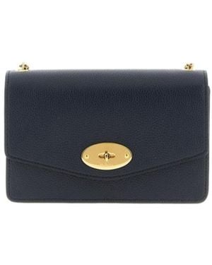 Mulberry Small 'Darley' Shoulder Bag - Blue