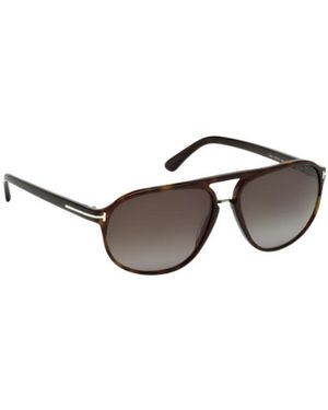 Tom Ford Logo Sunglasses - Metallic