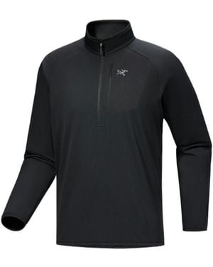 Arc'teryx Delta 1/2 Zip Neck - Black