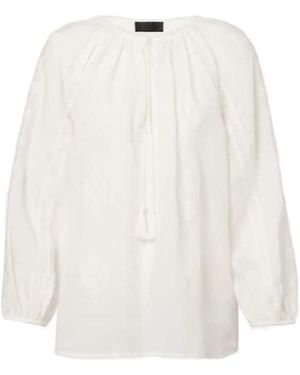 Nili Lotan Tie Shirt - White