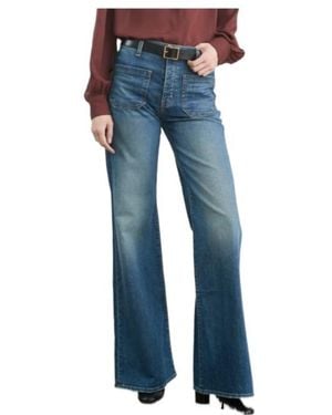 Nili Lotan Belt Loop Jeans - Blue