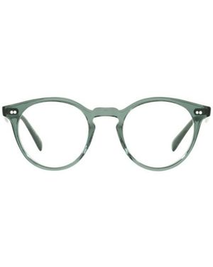 Oliver Peoples Round-Frame Glasses - White