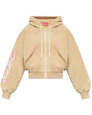 DIESEL Long-Sleeve Sweatshirt - Natural