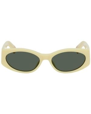 Jacquemus Oval Frame Sunglasses - Green