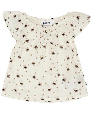 Molo Sleeveless Blouse - Natural