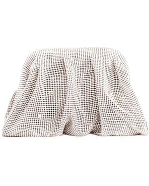 Benedetta Bruzziches Venus La Petite Crystal Clutch Bag - Metallic