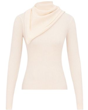 Zimmermann Valiant Scarf Top - White
