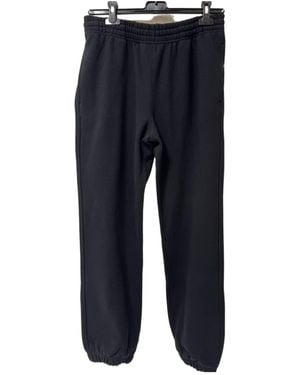 Burberry Elastic Waist Joggers - Blue