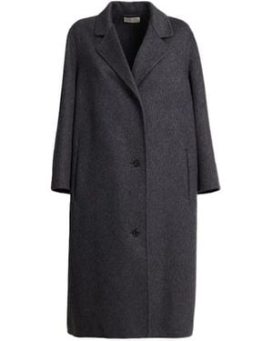 The Row Oversized Cashmere Midi Coat - Black