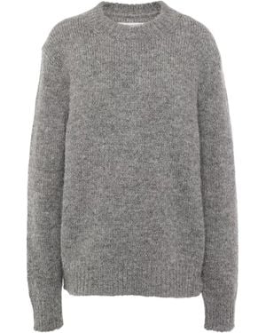 Jil Sander Alpaca And Wool-Blend Jumper - Grey