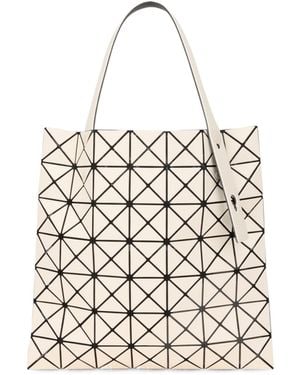 Issey Miyake Lucent Geometric Tote Bag - White