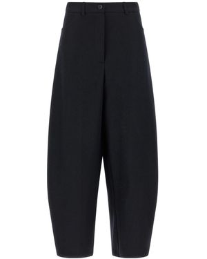 Nude Barrel Silhouette Pants - Blue