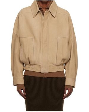 Nour Hammour Long-Sleeved Jacket - Natural