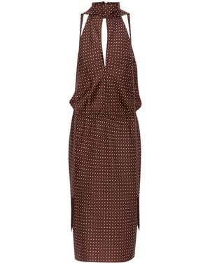 Posse Polka Dot Dress - Purple