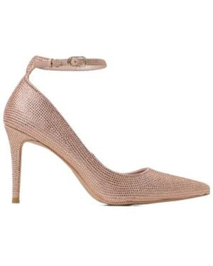 Twinset Buckled Embellished Pumps - Pink