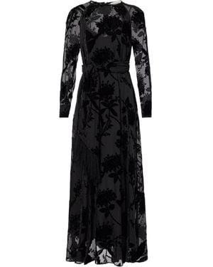 Zimmermann Long-Sleeved Dress - Black