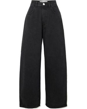Rohe Wide Leg Baggy Jeans - Black