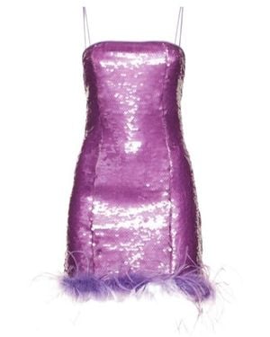 GIUSEPPE DI MORABITO Sequined Mini Dress - Purple