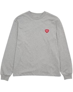 Carhartt Heart Long-Sleeve T-Shirt - Grey