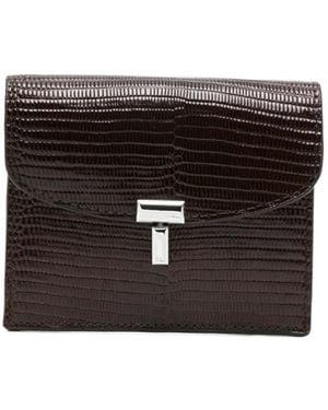 TOTEME T-Lock Card Holder - Black