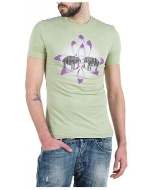 Armani Jeans Logo Details T-Shirt - Green