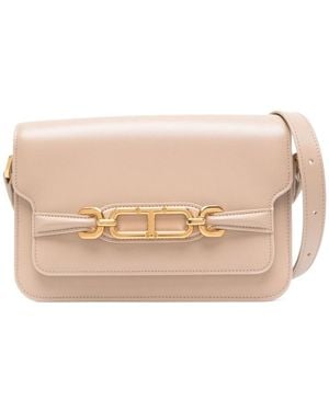 Tom Ford Medium Whitney Shoulder Bag - Natural